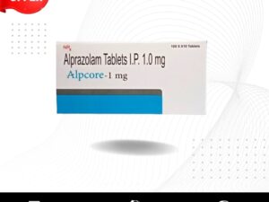 Alpcore Alprazolam 1mg Tablets