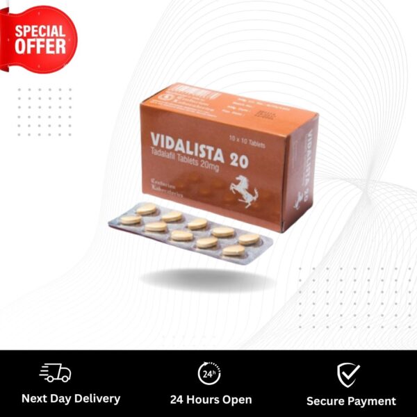 Tadalafil 20mg Tablets